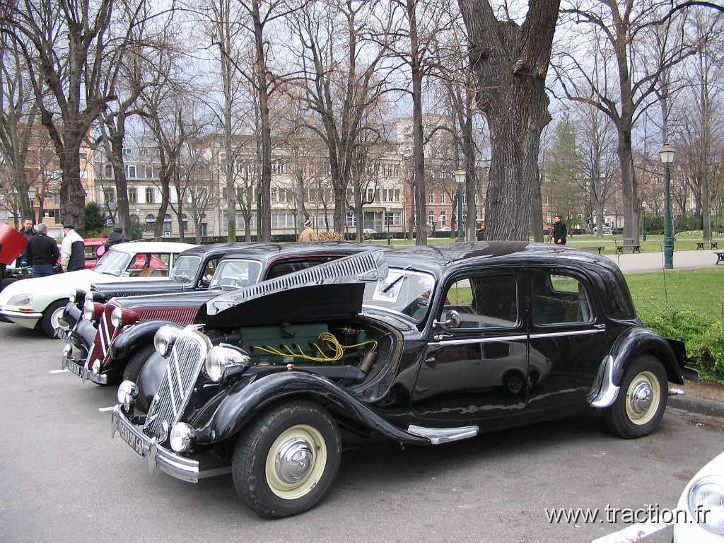 2008_03_02 Colmar 15.jpg - 02/03/2008 - 68000 COLMAR Rendez-vous mensuel de l'Association Colmar Auto-Rétro, CITROEN Traction Avant 15-SIX de 1951